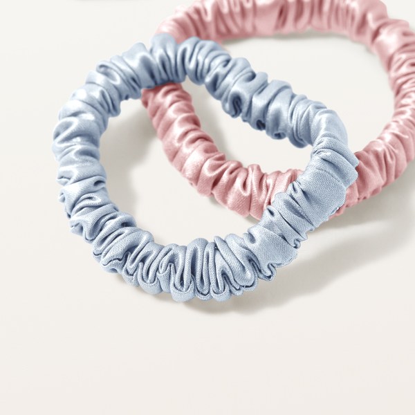 Шелковые резинки узкие 2 шт.