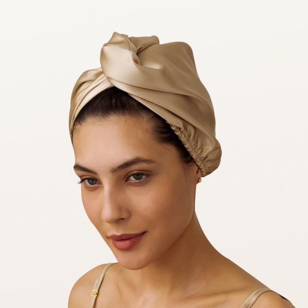 Шелковый тюрбан для сушки волос